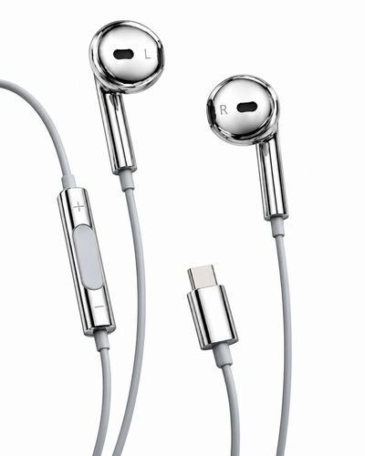 Krompods Wired Buds : Chrome Series