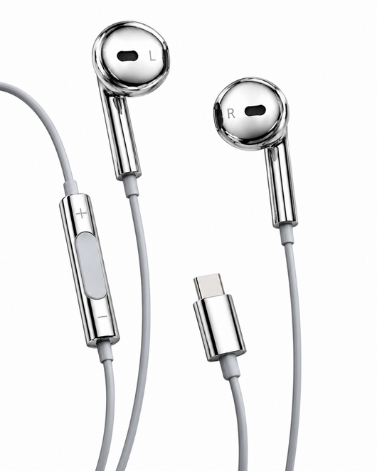 Krompods Wired Buds : Chrome Series