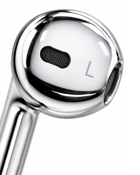 Krompods Wired Buds : Chrome Series