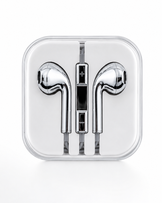 Krompods Wired Buds : Chrome Series
